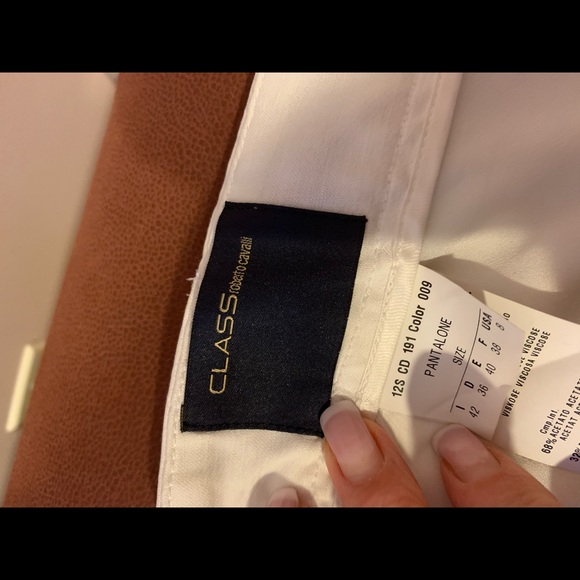 Linen white pants - Picture 4 of 5